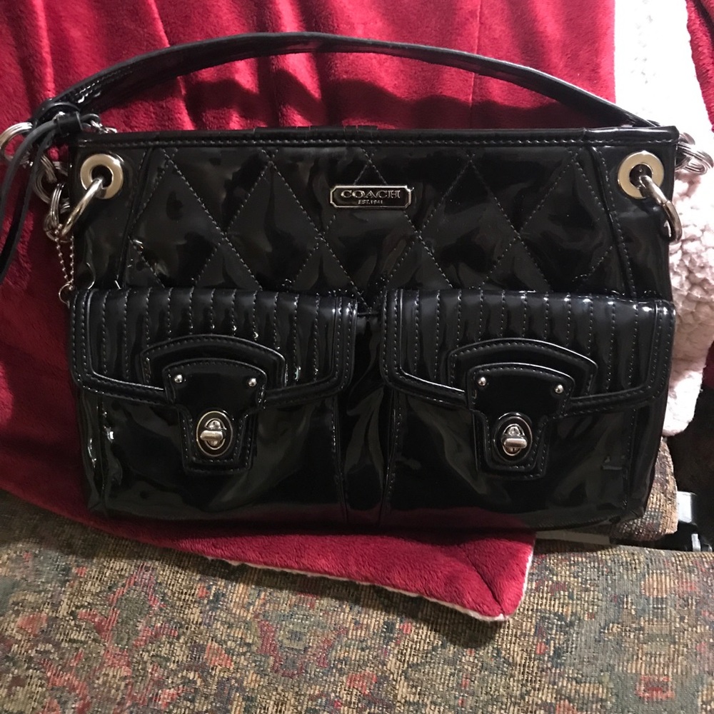 Coach Poppy Liquid Gloss Hippie Bag
